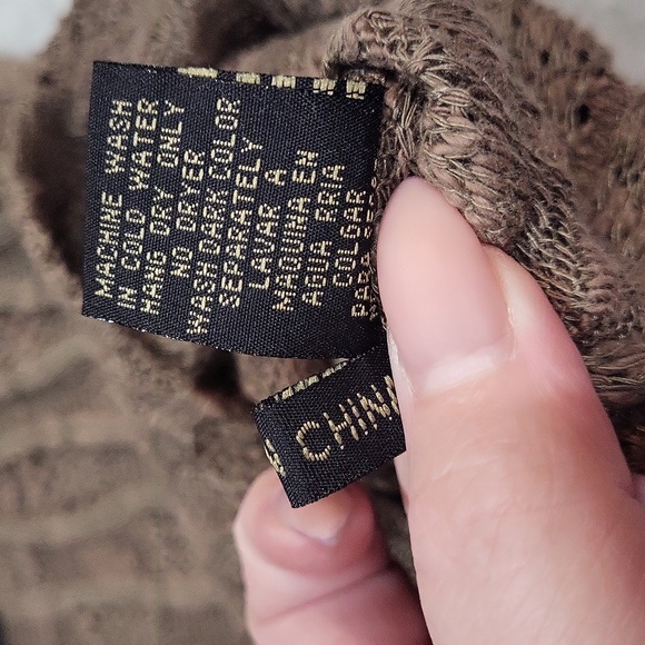 Zba Embellished Brown Women's Top - Picture 11 of 11